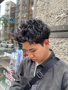 アイリーヘアデザイン(IRIE HAIR DESIGN) 【IRIE HAIR福岡】ピンパーマ×スパイキーショート