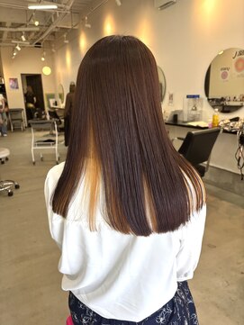 ラック 津田沼(LUCK) オレンジインナー/ダブルカラーインナーカラーケアブリーチ