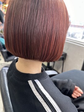 キューズ 津田沼(cue's) 〇襟足ギリギリミニボブ