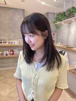 ラボヌールヘアー オリビエ 北千住店(La Bonheur hair Olivier)&nbsp;ナチュラルレイヤー／透明感カラー【吉田 愛里】