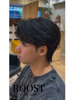 ルースト 原宿店(ROOST)&nbsp;センターパート/ニュアンスパーマ/渋谷/原宿/パーマ
