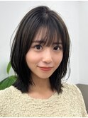 イメチェン/ハッシュカット/フルバング/美髪/自由が丘