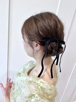 コワファースト させぼ五番街店(COIFF1RST) ゆるふわシニヨンarrange★