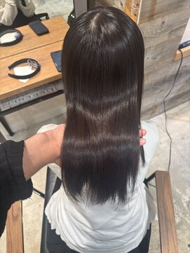 バレット 表参道(VALETTE) 透明感カラーくびれヘア前髪顔周りカット髪質改善トリートメント