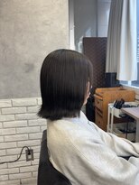 モク(mok)&nbsp;外はねタイトボブ