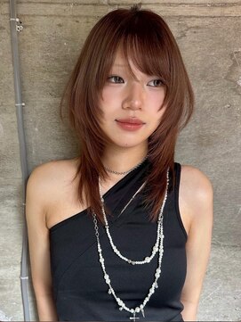 サイン 渋谷(SIGN) お洒落なレイヤーカットハッシュカットレイヤーボブ渋谷