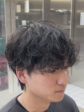 フィフスパーク(fifth PARK) 渋谷シャドウパーマ波巻きパーマルーズパーマメンズマッシュ