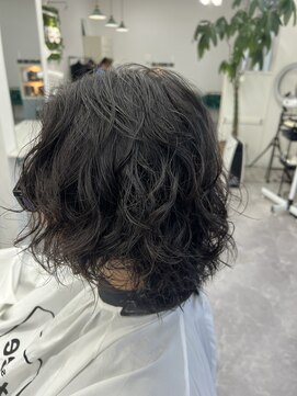 ログ バイ ハッシュタグ フリー(LOG by#Free) 緩めサーフカール