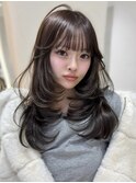 韓国ボブレイヤーボブ渋谷タッセルボブお洒落なレイヤーカット