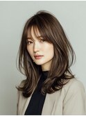 王道レイヤー20代30代40代レイヤーカット韓国ボブ顔周り稲毛駅