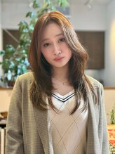 ボタニカ(Botanica)&nbsp;レイヤーカット/ロングレイヤー/顔周りカット/20代/30代