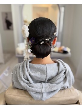 ナコプラス(naco+) 和装シニヨン