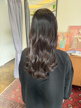 ヘアーアイスカルテット(HAIR ICI QUARTET) ブリーチなしカラー◎ロング/グレージュ/春カラー/透明感