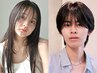【汗ばむ季節に】カット＋ナチュラルストレート　[ダウンパーマ] 