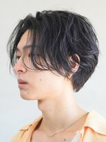 フィフス 大分(fifth)&nbsp;大分ニュアンスパーマメンズカットラウンドマッシュツーブロック
