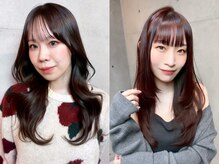 韓国風のレイヤーやミディアムレイヤーなどトレンドを取り入れて、お客様に似合うデザインをご提供します。