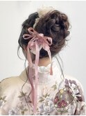 卒業式ヘアセット