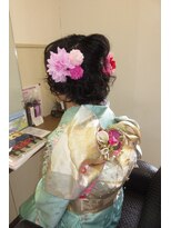 コアフィールフィス(COIFFURE fils) 成人式*ショートヘアアレンジ*