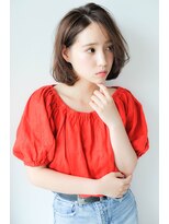 プリマ(PRIMA)&nbsp;ナチュラルカール×グラデーションブラウンボブ3