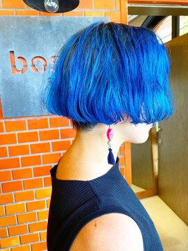 ボスコ 下北沢店(bosco) 刈り上げボブブリーチ