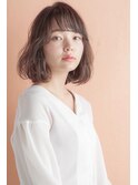 大人可愛いふんわりボブ/女性らしい柔らかカール