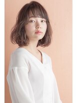 キー(kii) 大人可愛いふんわりボブ/女性らしい柔らかカール
