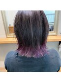 バイオレットすそカラー