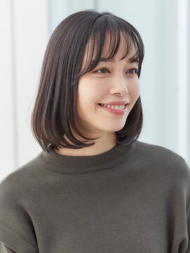 ミチオ ノザワ ヘアサロン ギンザ(Michio Nozawa HAIR SALON Ginza) ナチュラルボブ×シースルーバング!