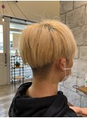 ブリーチカラーのみでもキレイ【メンズ】マッシュスタイル