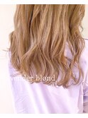 ＊韓国風　ヨシンモリ　lavender blond color＊