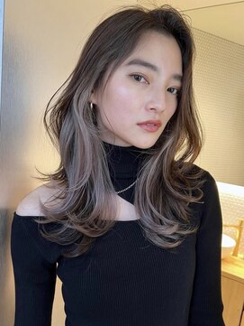 サイン 表参道(SIGN) フェイスハイライト  インナーカラー/レイヤーカット