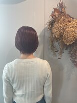 ニコ(NiCO)&nbsp;アロマカラー全体♪春色ピンクブラウンカラー