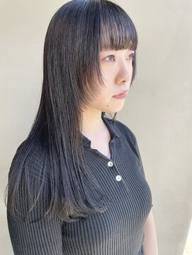 ヘアー アイス 御器所本店(HAIR ICI) 20代30代40代顔まわりレイヤースタイル透け感カラー