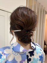 サクシード&nbsp;浴衣ヘアー