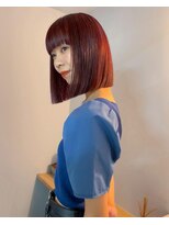 チーカ(chica)&nbsp;wine red/ブリーチなしカラー