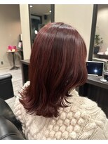 メゾン アヴァロ(Maison Avallo)&nbsp;#レッドピンクカラー　#くびれセミディ