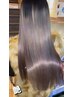 【NEW☆髪質再生】超高濃度水素ケア酸性ストレート+カット+髪質再生TR/26000