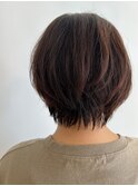 スッキリショートボブ