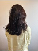 こっくりブラウン×ミディアムレイヤー