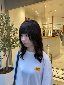 シアン 矢場町店(CYAN.) 大きいカールが欲しい方にオススメコテ巻きパーマ