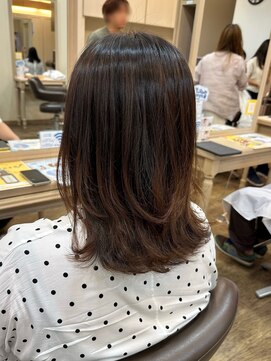 アルターリール(aL ter Rire) 前髪/アンブレラカラー/こなれミディ/イメチェン/杉田花乃