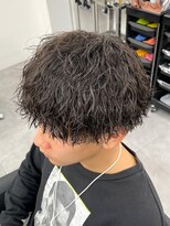 ノイセル 心斎橋(Noisyle)&nbsp;guest snap　刈り上げ前下がりマッシュ×ツイストスパイラル