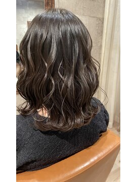 ヘアサロン アプリ(hair salon APPLI) 赤みを消してくれるオリーブカラー