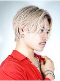 ダークアッシュ/韓国マッシュ/ニュアンスパーマ[池袋駅/men's]