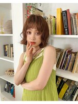 アジールヘア 赤羽駅南口店(agir hair)&nbsp;オレンジメイク眉毛メイクメニューボブヘアセット赤羽美容室赤羽