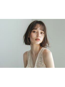 ヘアスタイルの印象は顔周りデザインで☆前髪の作り方で目力もUP！マスクをしてもカワイイhairに♪再現性◎