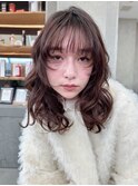 メルティカラー似合わせカットウェーブミディアム縮毛矯正韓国