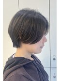 丸みハンサムショート