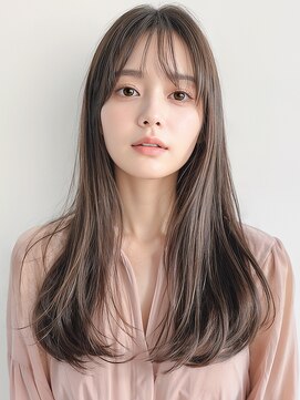 カバーヘア ブリス 戸田公園西口店(COVER HAIR bliss) アッシュ細めハイライトレイヤーロングp1戸田公園20代30代