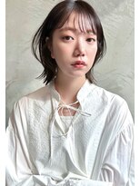 レイヤーボブ×顔まわりカット